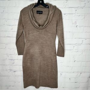 Connected Apparel small brown dress
